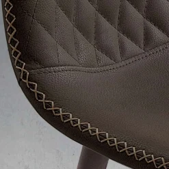 Viadurini Living Moderne Stühle-Esszimmerstuhl mit Sitz und Beinen aus Kunstleder 4 Stück - Vincent