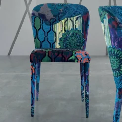 Viadurini Living Design Stühle-Esszimmerstuhl mit Sitz und gepolsterten Beinen, hergestellt in Italien – Verona