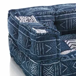 Viadurini Living Moderne Sessel-Ethnic Lounge Armchair aus Patchwork - Stoff oder Samtfaser