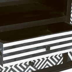 Viadurini Living Sideboards-Ethnischer Mosaikschrank 4 Türen 6 Schubladen aus Mangoholz - Vanitoso