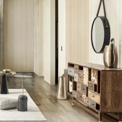 Viadurini Living Sideboards-Ethnisches Sideboard aus recyceltem Mangoholz und Akazie Homemotion - Auriel