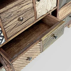 Viadurini Living Sideboards-Ethnisches Sideboard aus recyceltem Mangoholz und Akazie Homemotion - Auriel