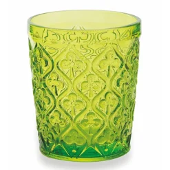 Viadurini Kitchen Gläser Set-Farbige Glaswassergläser mit Arabeskenverzierungen 12 Stück - Marokko