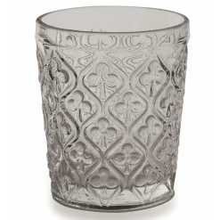 Viadurini Kitchen Gläser Set-Farbige Glaswassergläser mit Arabeskenverzierungen 12 Stück - Marokko