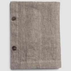 Viadurini Textile Tischdecken-Farbige Leinentischdecke mit Knopflöchern und 12 modularen Luxusknöpfen - Mediterranea