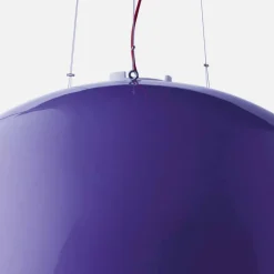 SLIDE Moderne Pendelleuchten-Farbige Pendelleuchte Cupole aus Polyethylen, hergestellt in Italien