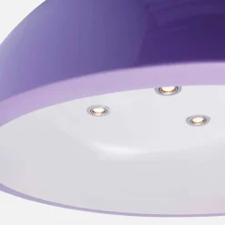 SLIDE Moderne Pendelleuchten-Farbige Pendelleuchte Cupole aus Polyethylen, hergestellt in Italien