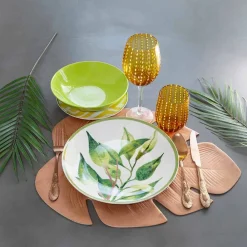 Viadurini Kitchen Weinkelch-Farbige und moderne Glasweingläser 12 Stück Eleganter Service - Persien