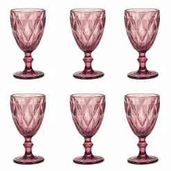 Viadurini Kitchen Gläser Set-Farbige Weingläser in modernem Designglas 12 Stück - Timon