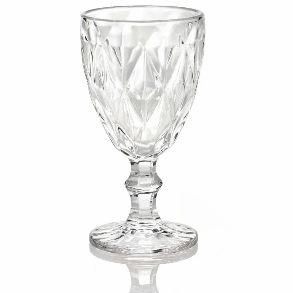 Viadurini Kitchen Gläser Set-Farbige Weingläser in modernem Designglas 12 Stück - Timon