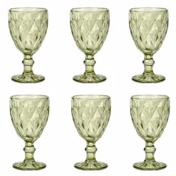 Viadurini Kitchen Gläser Set-Farbige Weingläser in modernem Designglas 12 Stück - Timon