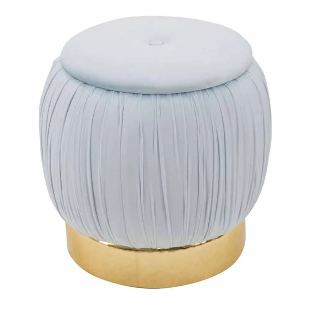 Viadurini Living Sitzsäcke|Sitzsäcke-Farbiger Aufbewahrungshocker im modernen Design aus Holz und Stoff - Jenna