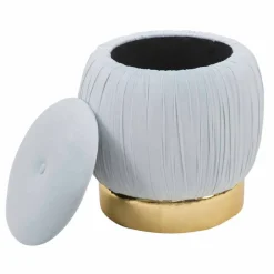 Viadurini Living Sitzsäcke|Sitzsäcke-Farbiger Aufbewahrungshocker im modernen Design aus Holz und Stoff - Jenna