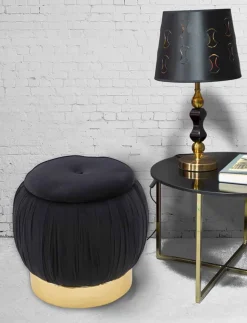 Viadurini Living Sitzsäcke|Sitzsäcke-Farbiger Aufbewahrungshocker im modernen Design aus Holz und Stoff - Jenna