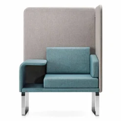 Viadurini Living Moderne Sessel-Farbiger, isolierter, gepolsterter Sessel mit Tablet und Ablagefach - Mise