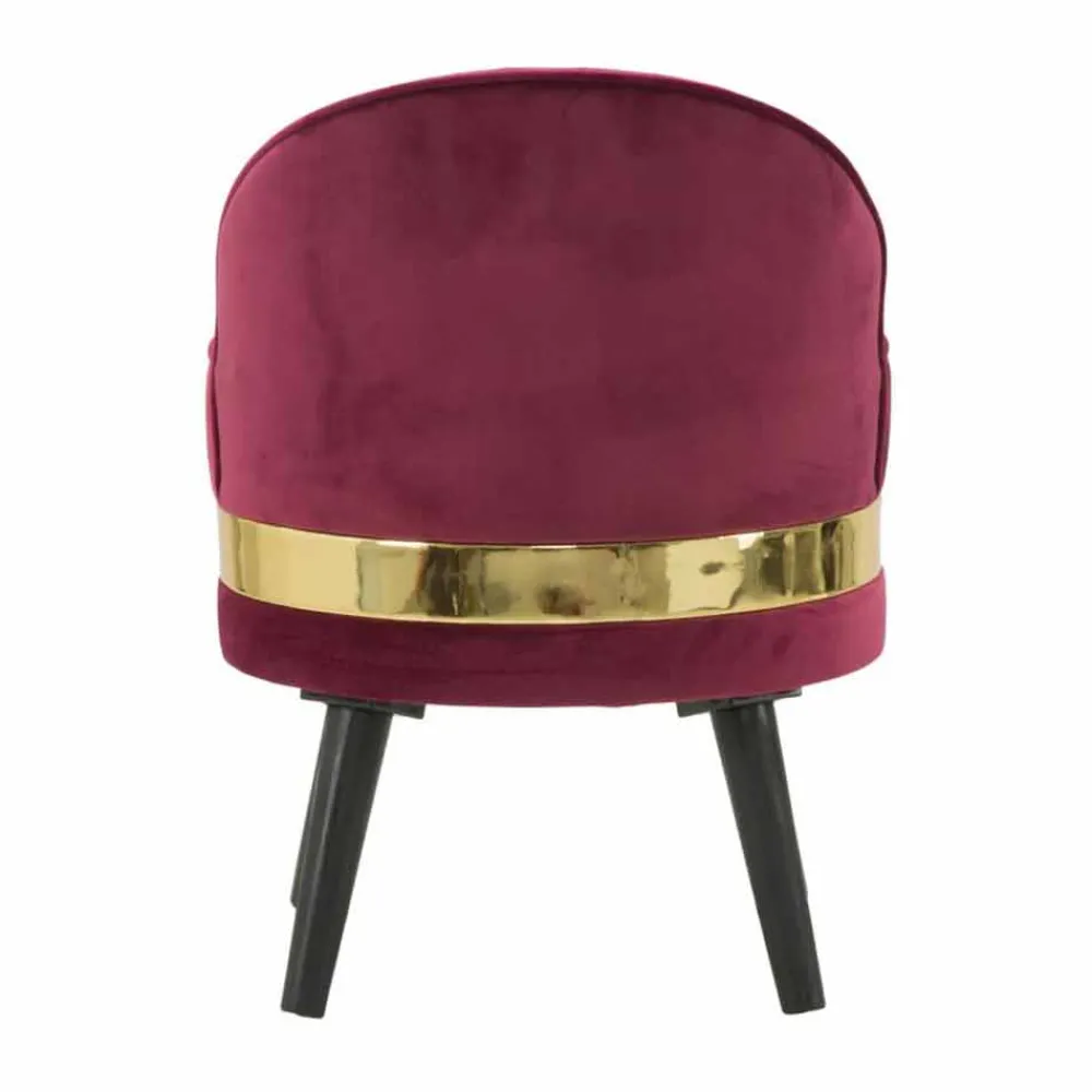 Viadurini Living Moderne Sessel-Farbiger Mini-Sessel mit modernem Design aus Holz und Stoff - Koah