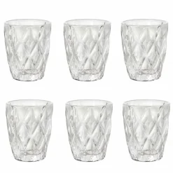 Viadurini Kitchen Gläser Set-Farbiges Glas Wassergläser Set 12 Stück Modernes Design - Timon