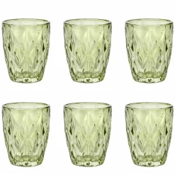 Viadurini Kitchen Gläser Set-Farbiges Glas Wassergläser Set 12 Stück Modernes Design - Timon