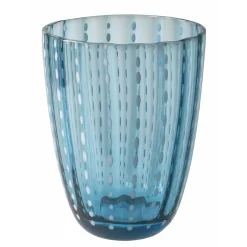 Viadurini Kitchen Gläser Set-Farbiges Glas Wassergläser Service mit Polka Dots 12 Stück - Botswana