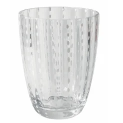 Viadurini Kitchen Gläser Set-Farbiges Glas Wassergläser Service mit Polka Dots 12 Stück - Botswana