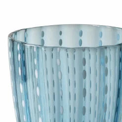 Viadurini Kitchen Gläser Set-Farbiges Glas Wassergläser Service mit Polka Dots 12 Stück - Botswana