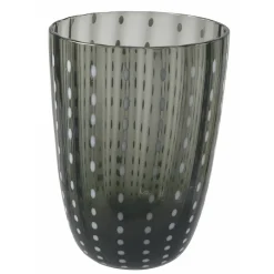 Viadurini Kitchen Gläser Set-Farbiges Glas Wassergläser Service mit Polka Dots 12 Stück - Botswana