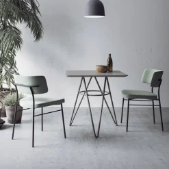 Viadurini Living Esstische-Feiner Esstisch mit quadratischer Platte aus HPL Made in Italy - Dublin