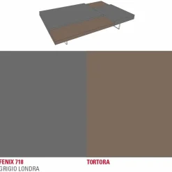 Viadurini Living Moderne Couchtische-Fenix Couchtisch mit transparenten Füßen Made in Italy - Justin