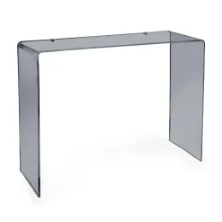 Viadurini Living Konsolentisch Flur-Feste Konsole aus weißem oder geräuchertem Plexiglas, hergestellt in Italien – Genio