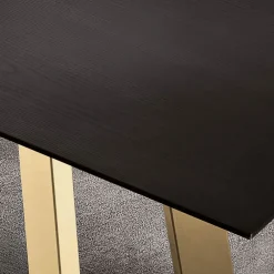 Viadurini Living Esstische-Fester Esstisch mit furnierter Holzplatte Made in Italy - Tecna