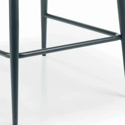 Viadurini Living Küchenhocker-Fester Hocker mit gepolstertem Sitz und Stahlgestell, hergestellt in Italien – Arona