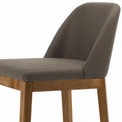 Viadurini Living Küchenhocker-Fester Hocker mit Holzbeinen und gepolstertem Sitz, hergestellt in Italien – Bari