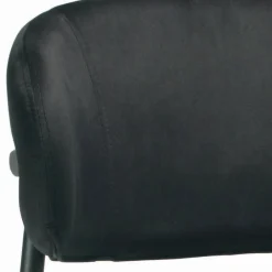 Viadurini Living Küchenhocker-Fester Hocker mit Sitz und Rückenlehne aus Samt, hergestellt in Italien – Cagliari