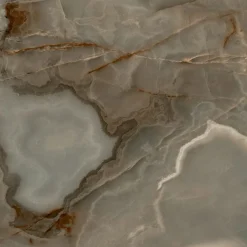 Viadurini Living Runde Tische-Fester runder Tisch aus Keramik und Stahl, hergestellt in Italien – Schere