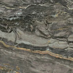 Viadurini Living Runde Tische-Fester runder Tisch mit Keramikplatte, hergestellt in Italien – Schere