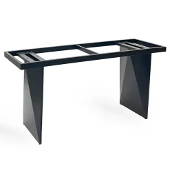 Viadurini Living Esstische-Fester Tisch aus Metall und Keramikplatte Arabesque Glossy - Eronte