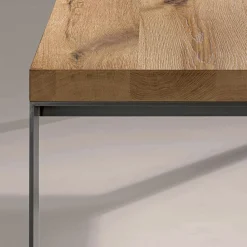 Viadurini Living Esstische Nach Mass|Esstische-Fester Tisch aus natürlichem Spalteichenfurnier, hergestellt in Italien – Telmerini