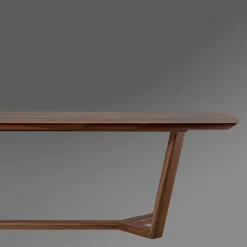 Viadurini Living Esstische Nach Mass|Esstische-Fester Tisch mit geformter Platte und Holzsockel, hergestellt in Italien – Digory