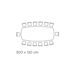 Viadurini Living Esstische-Fester Tisch mit polierter silberner Onyx-Keramikplatte, hergestellt in Italien – Grotta