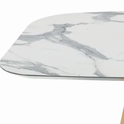 Viadurini Living Esstische-Fester tonnenförmiger Tisch aus Laminat und Eschenholz, hergestellt in Italien – Norden