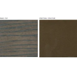 Viadurini Living Esstische-Fester Wohnzimmertisch aus Massivholz mit zentralem Sockel – Luuk