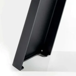 Viadurini Living Esstische-Feststehender Esstisch mit Metallgestell und Eichenfurnierplatte - Termoli