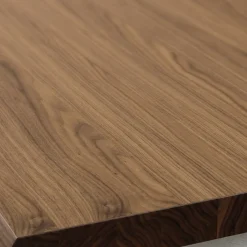 Viadurini Living Esstische-Feststehender Küchentisch aus Metall und Holzplatte Made in Italy - Bastiano