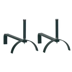 Viadurini Fire Design Feuerbock-Feuerböcke für den Kamin in verschiedenen Ausführungen, Höhe 25 cm, hergestellt in Italien – Rhinoceros