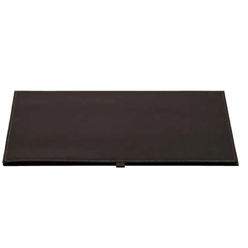 Limac Design Bürozubehör-Öffnbarer Designtisch aus regeneriertem Leder Made in Italy - Aristoteles