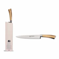 Coltellerie Berti Küchenmesser-Filetmesser zusammen mit Block, Berti Exclusive für Viadurini - Nuoro