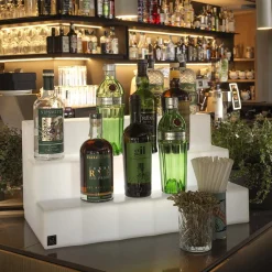 Viadurini Living Bartheke Für Zuhause-Flaschenaussteller mit drei Stufen Made in Italy - Capo