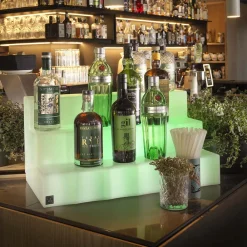 Viadurini Living Bartheke Für Zuhause-Flaschenaussteller mit drei Stufen Made in Italy - Capo