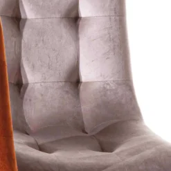 Viadurini Living Moderne Stühle-Fleckenresistenter, samtgepolsterter Esszimmerstuhl, 4 Stück - Kylie