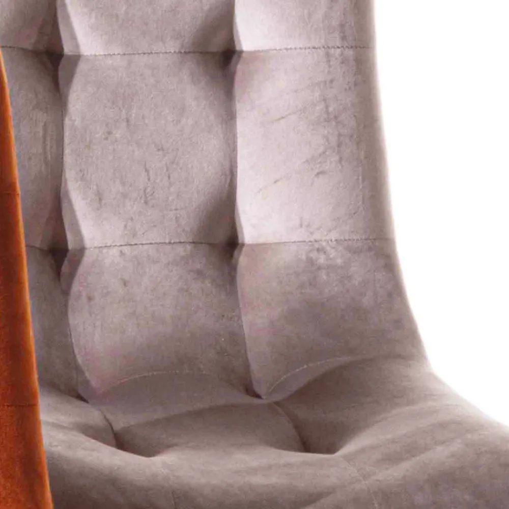 Viadurini Living Moderne Stühle-Fleckenresistenter, samtgepolsterter Esszimmerstuhl, 4 Stück - Kylie